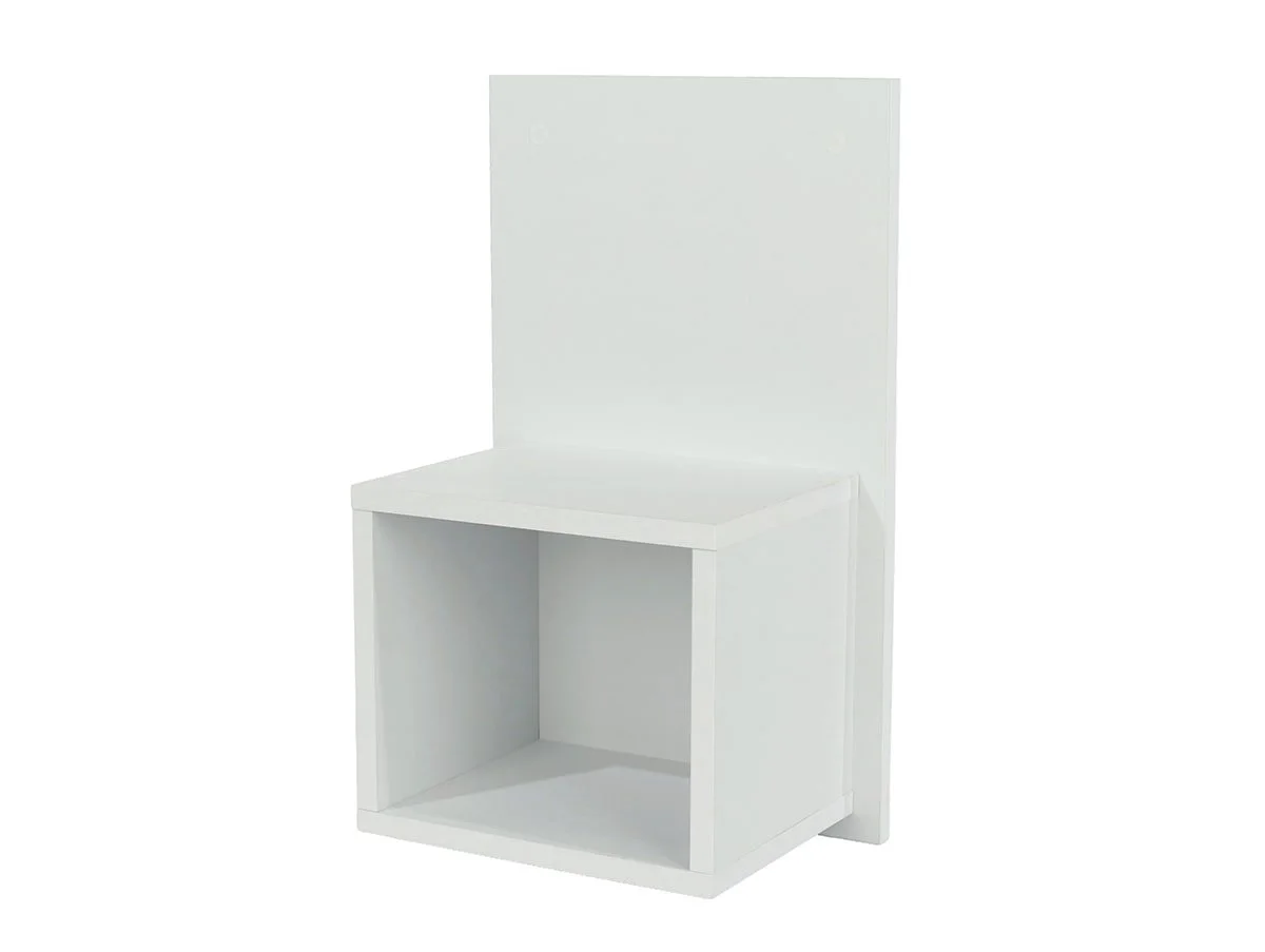 Core Core Kelly Set of 2 Wall Hanging White Compact Bedside Table