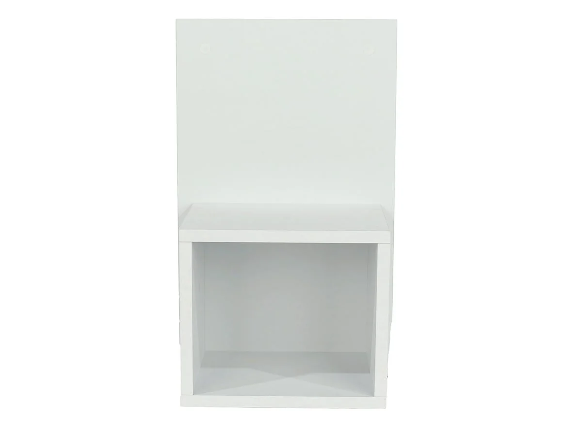 Core Core Kelly Set of 2 Wall Hanging White Compact Bedside Table