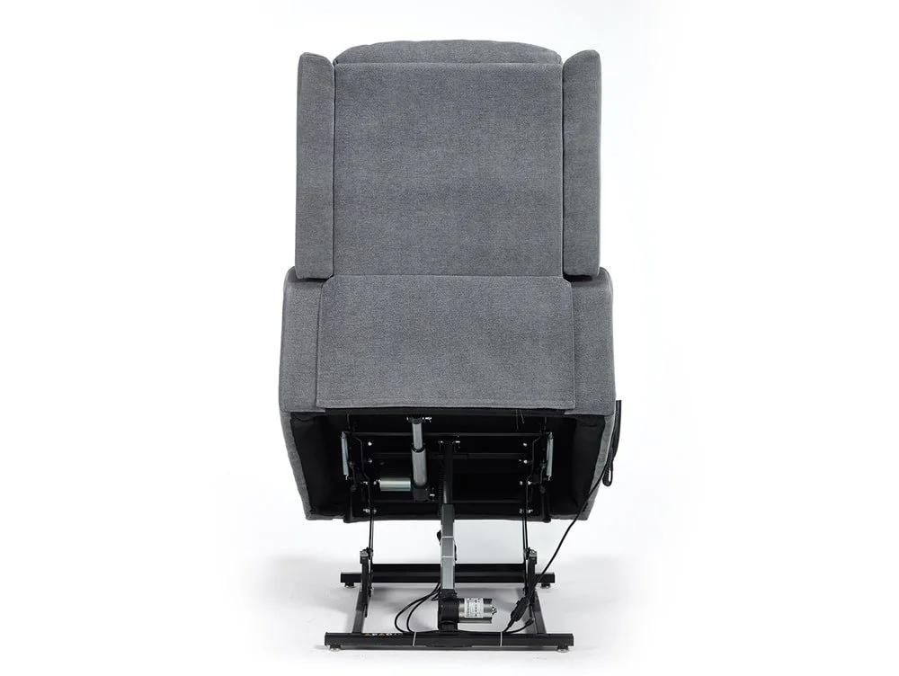 ASC ASC Lawson Slate Grey Dual Motor Riser Recliner Chair