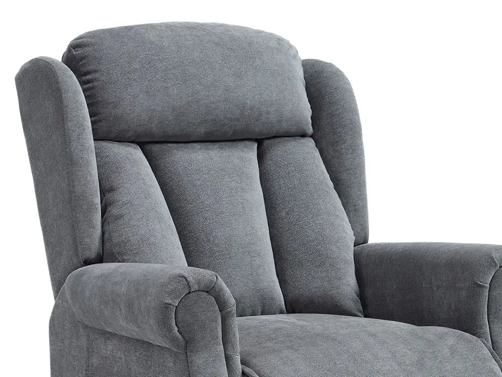 ASC ASC Lawson Slate Grey Dual Motor Riser Recliner Chair