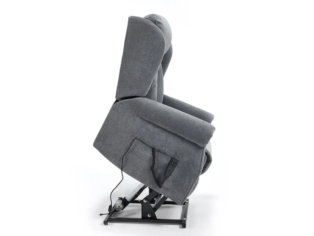 ASC ASC Lawson Slate Grey Dual Motor Riser Recliner Chair