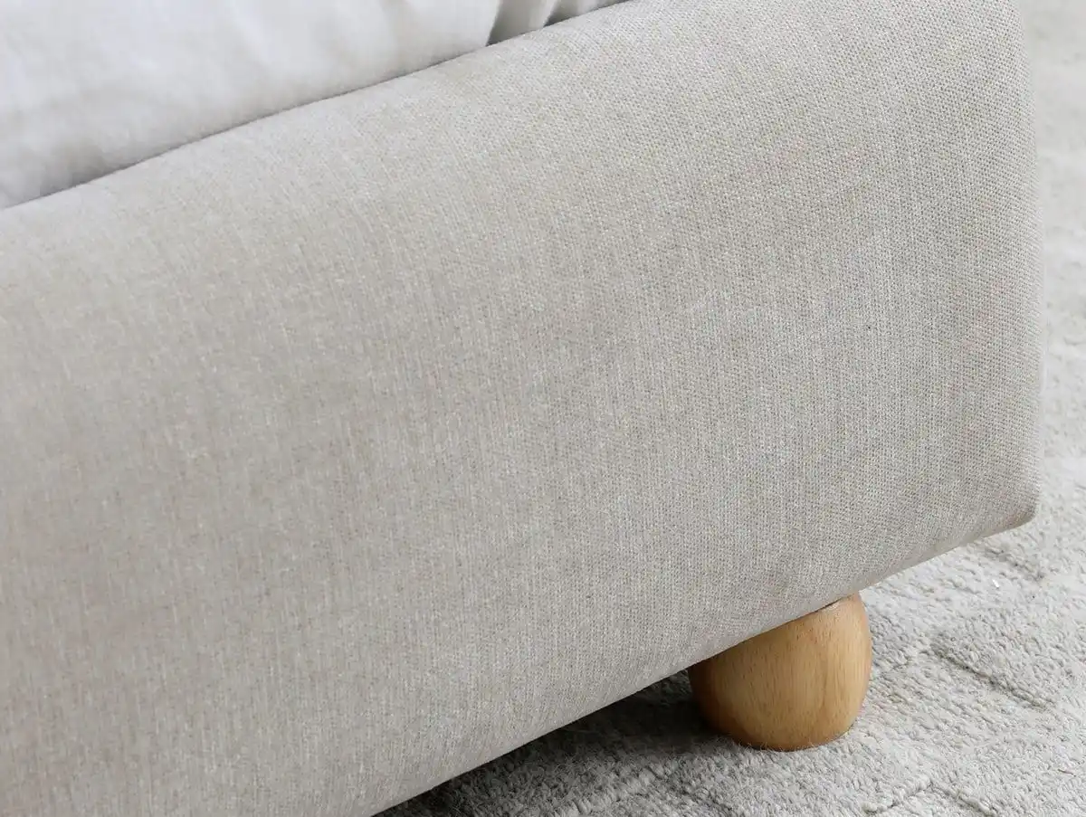 Kyoto Kyoto Mollie Natural Fabric Bed Frame