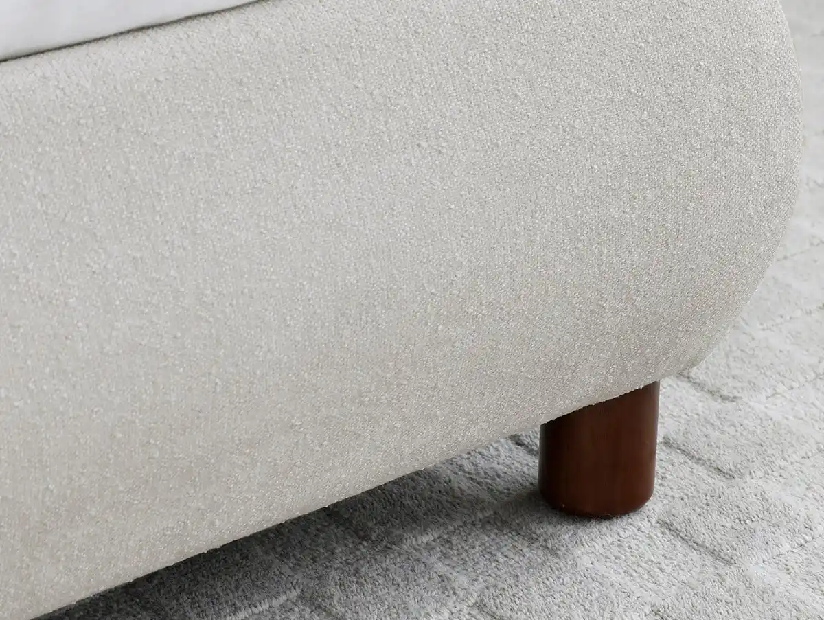 Kyoto Kyoto Nora Natural Boucle Bed Frame