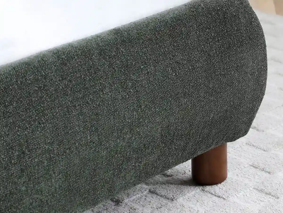 Kyoto Kyoto Nora Olive Boucle Bed Frame