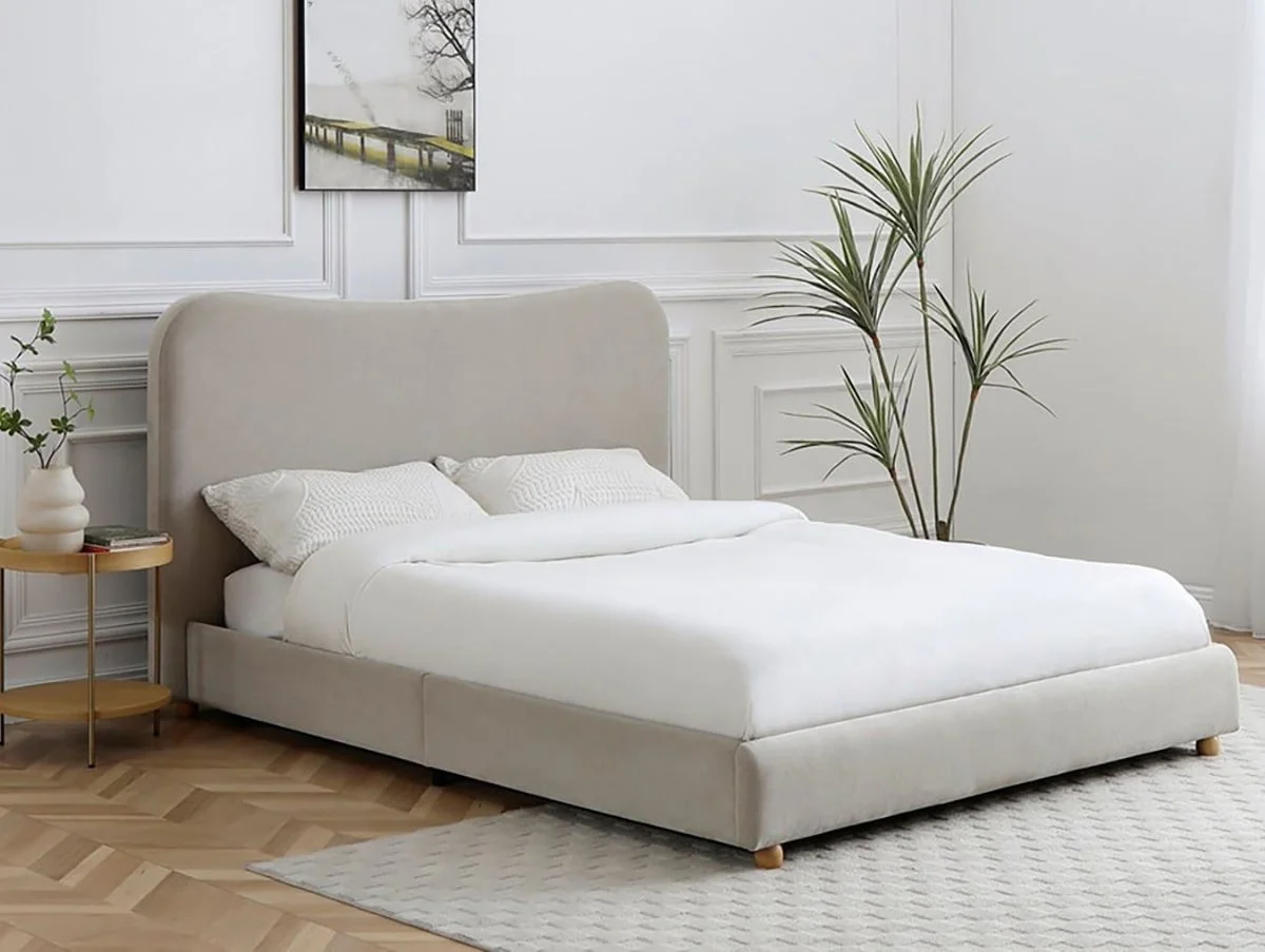 Kyoto Kyoto Mollie Natural Fabric Bed Frame