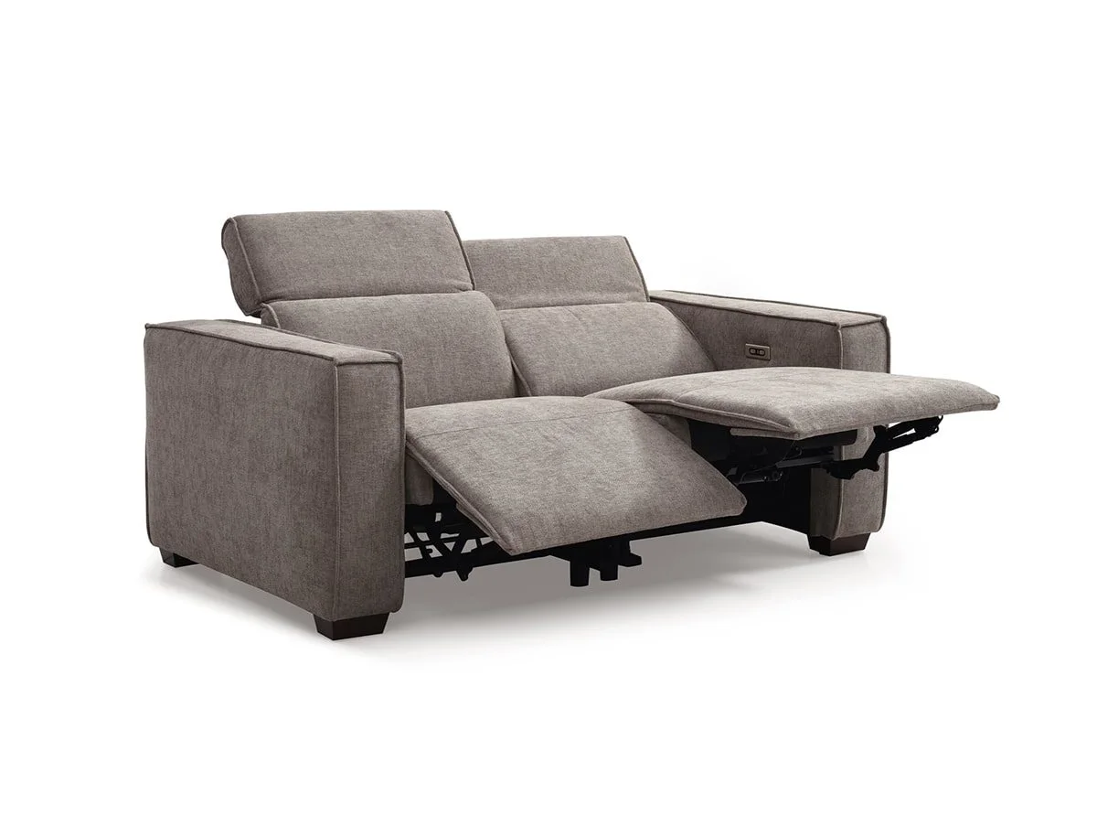 Kyoto Kyoto Primo Mole Chenille Fabric 2 Seater Power Recliner Sofa