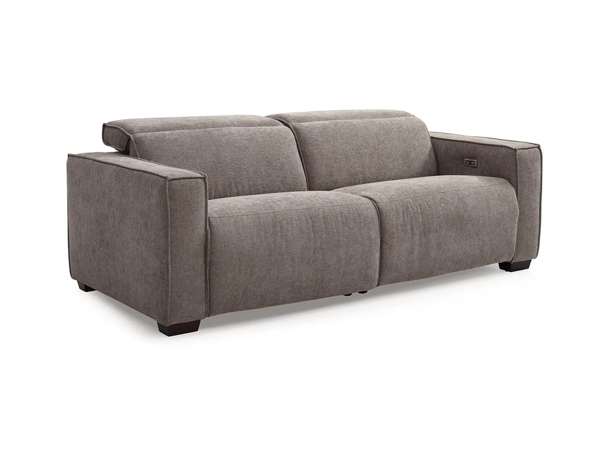 Kyoto Kyoto Primo Mole Chenille Fabric 3 Seater Power Recliner Sofa