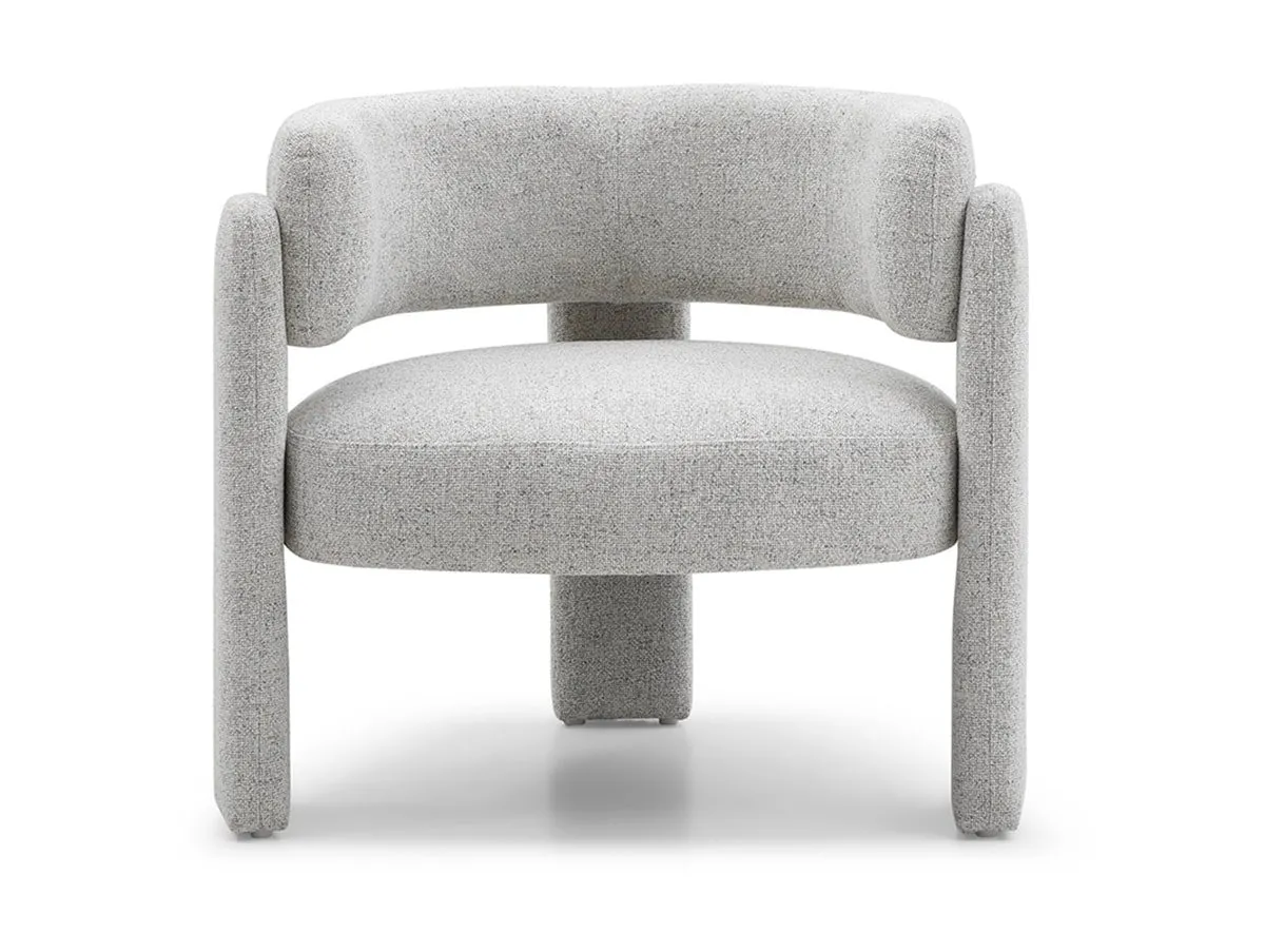 Kyoto Kyoto Adelaide Natural Weave Fabric Accent Chair