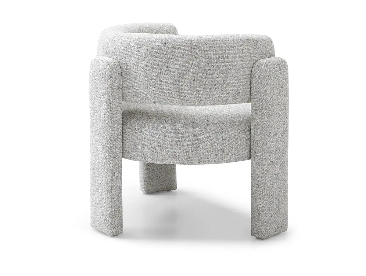 Kyoto Kyoto Adelaide Natural Weave Fabric Accent Chair