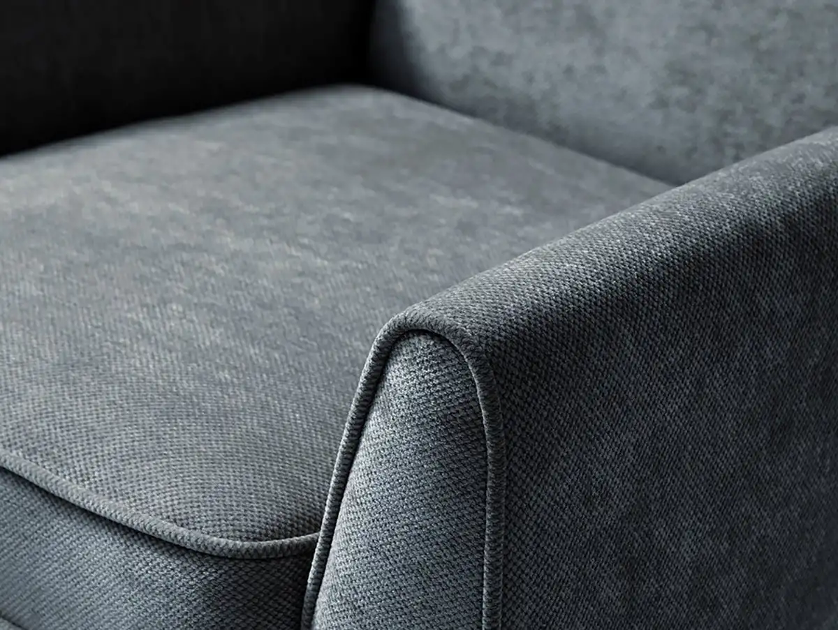 Kyoto Kyoto Luca Venus Denim Chenille Fabric Armchair