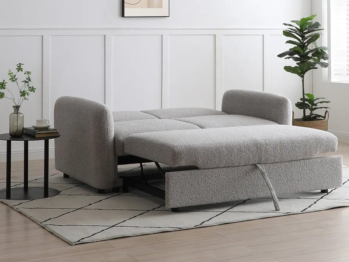 Kyoto Kyoto Cloud Natural Soft Boucle Sofa Bed