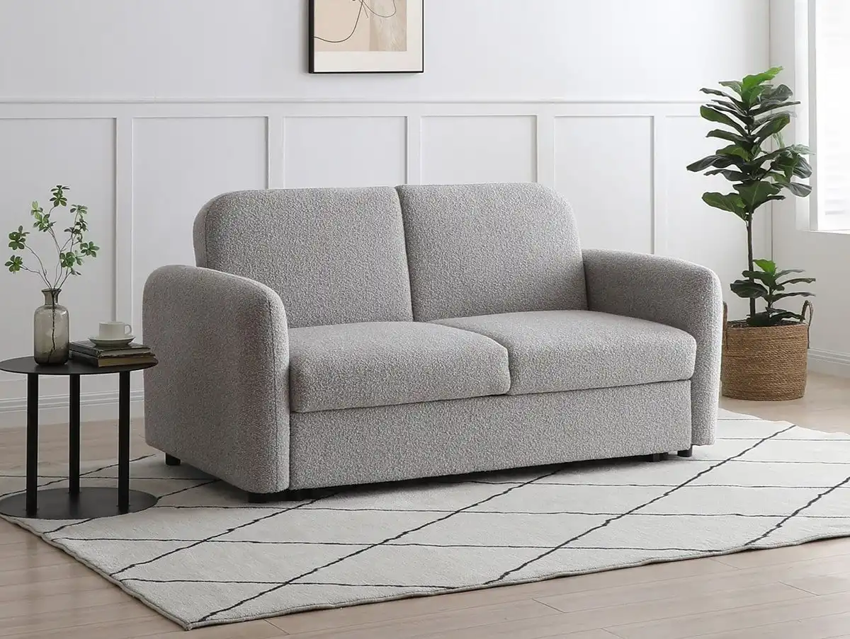 Kyoto Kyoto Cloud Natural Soft Boucle Sofa Bed