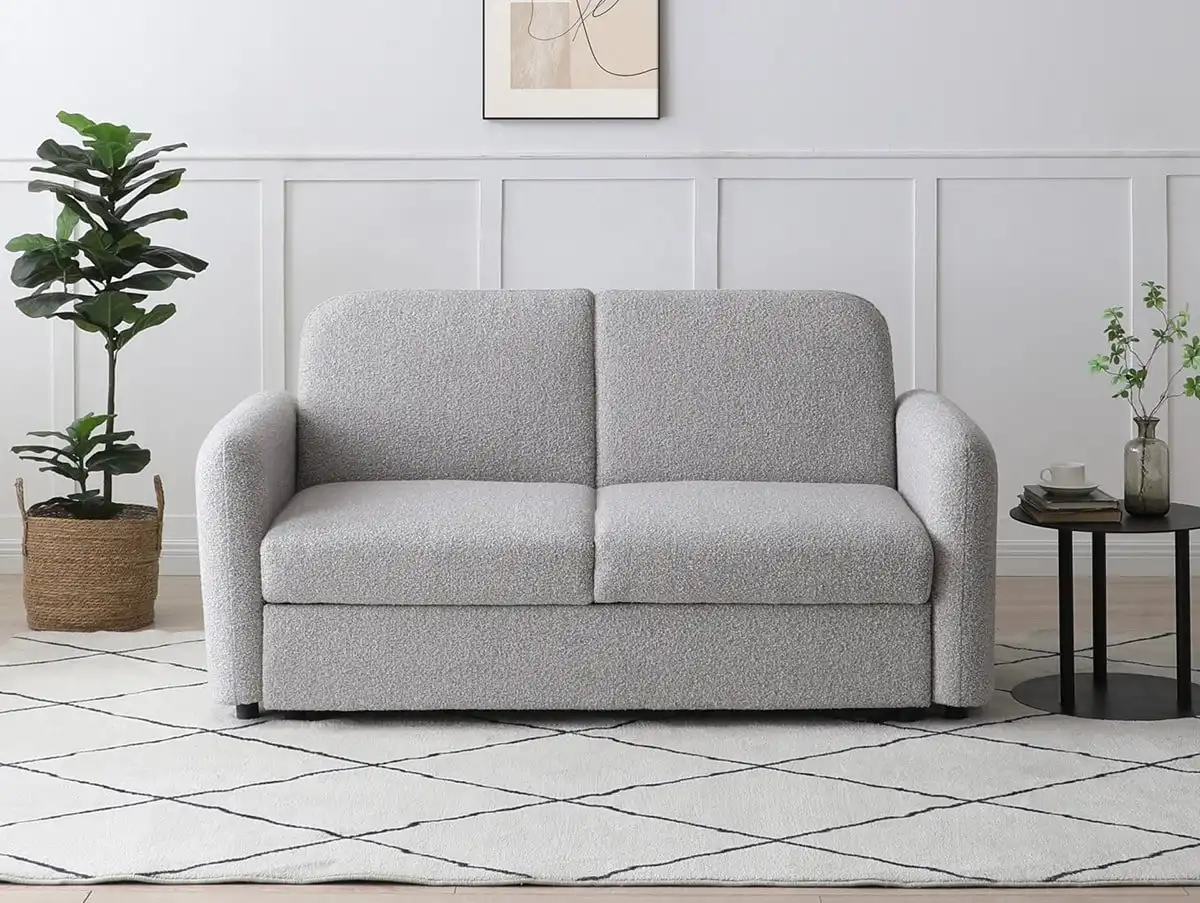 Kyoto Kyoto Cloud Natural Soft Boucle Sofa Bed