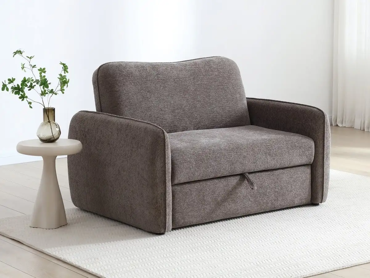 Kyoto Kyoto Millie Chenille Fabric Sofa Bed