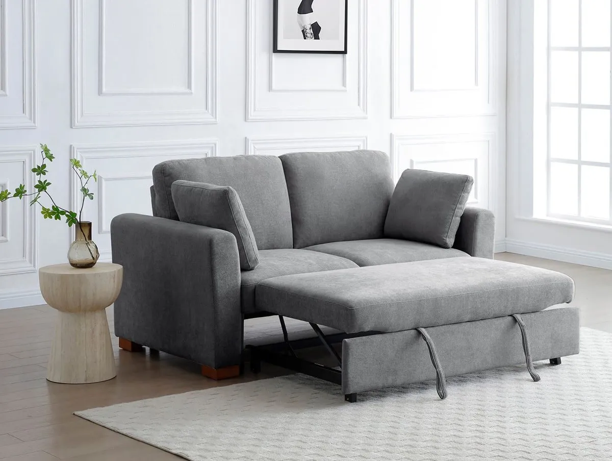 Kyoto Kyoto Sorrento Chenille Fabric Sofa Bed