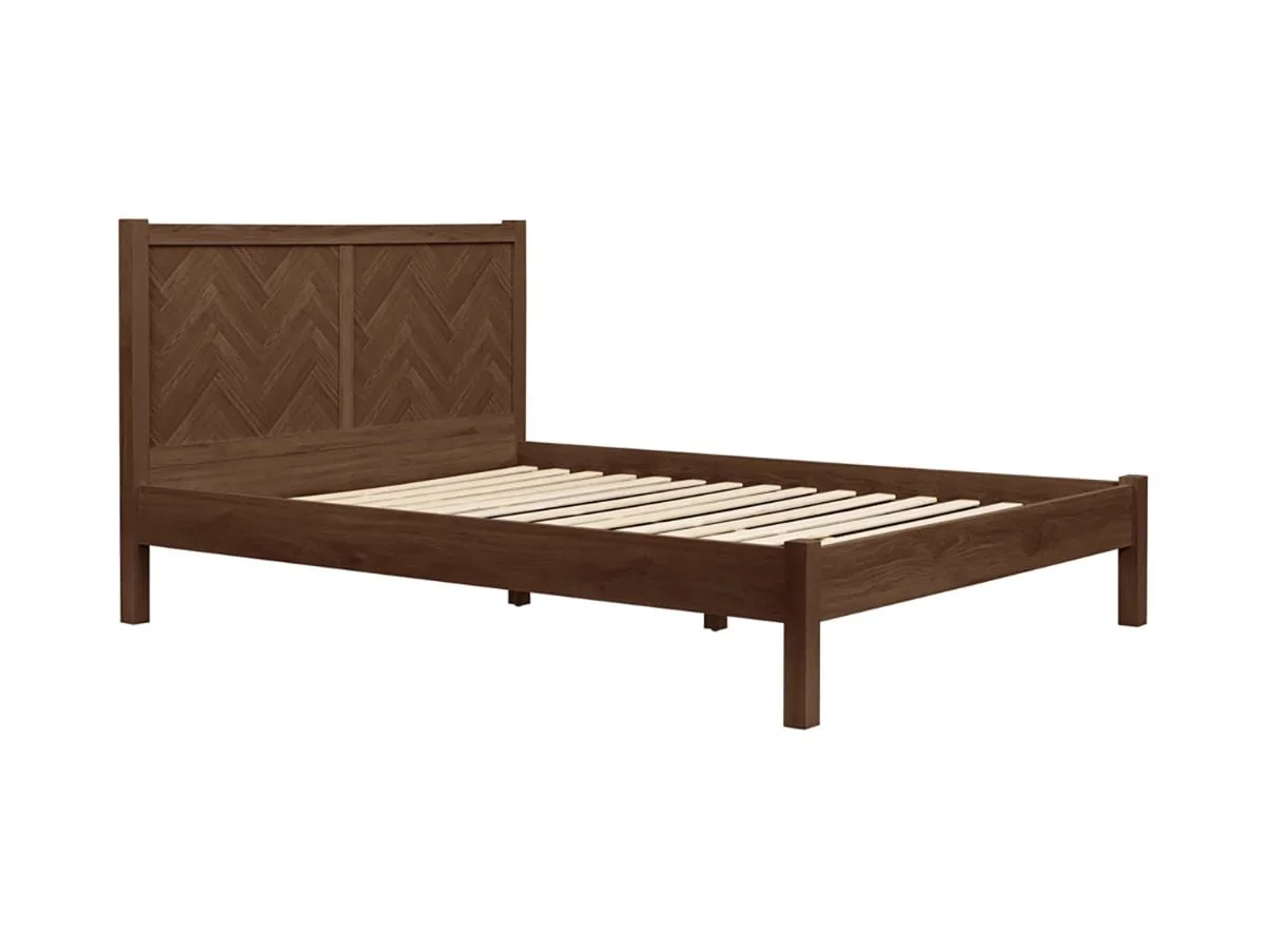 Birlea Birlea Herringford Walnut Wooden Bed Frame