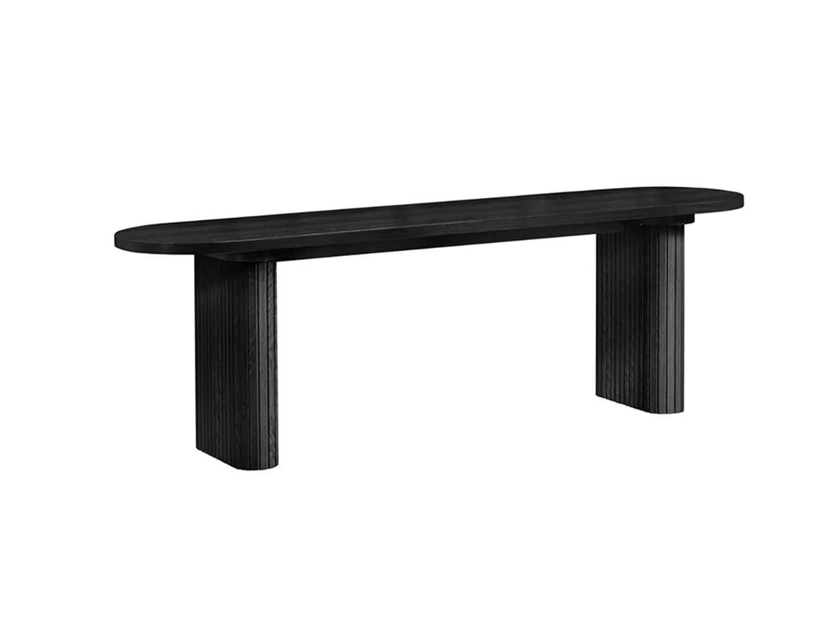 Birlea Birlea Axel Black 160cm Dining Bench