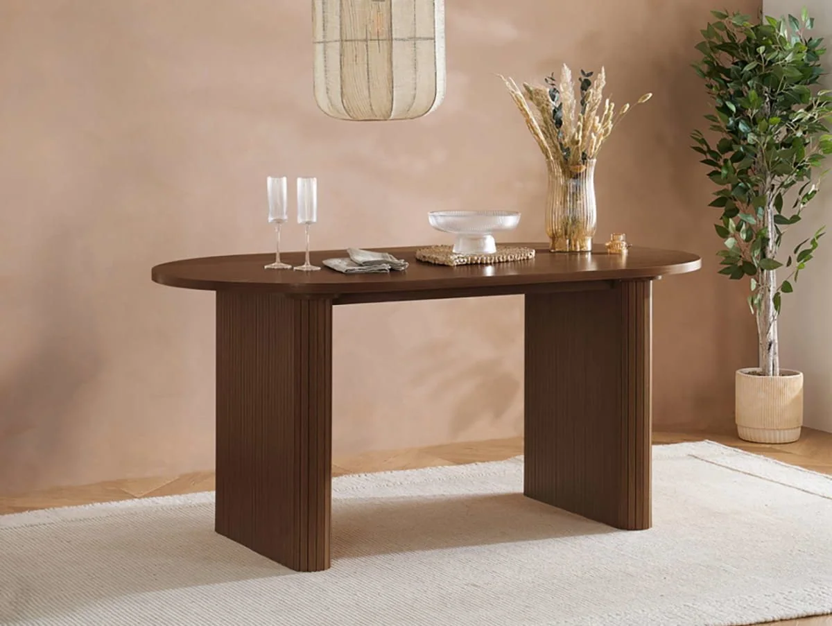 Birlea Birlea Axel Walnut 160cm Dining Table