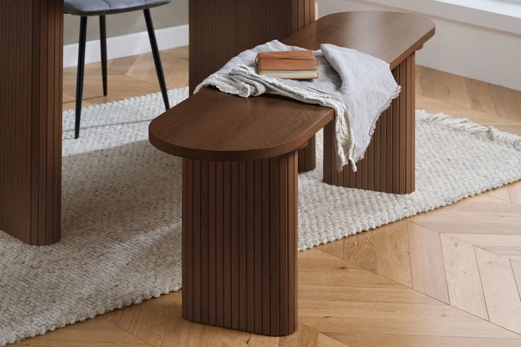 Birlea Birlea Axel Walnut 160cm Dining Bench