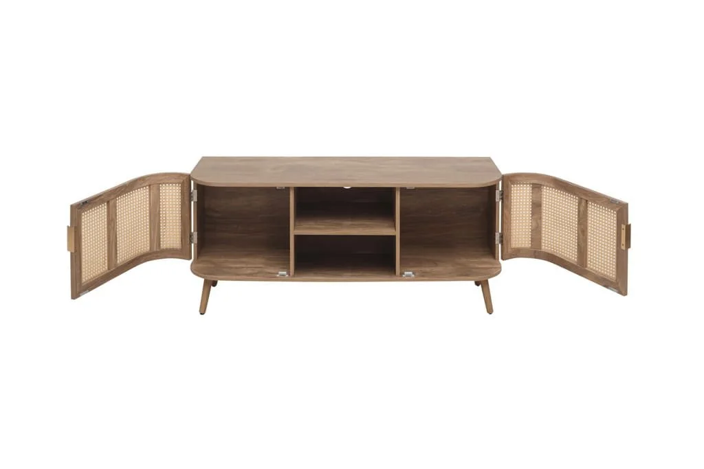 Birlea Birlea Noah Oak and Rattan Small TV Unit