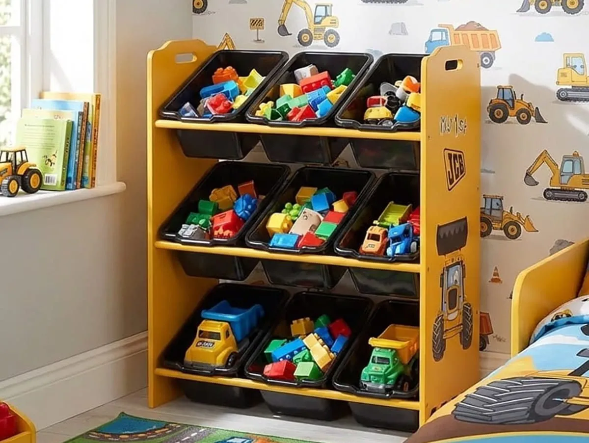 Kidsaw Kidsaw JCB 9 Bin Storage Unit