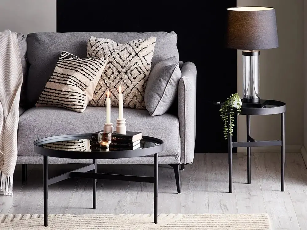 Julian Bowen Clearance - Julian Bowen Franki Mirrored Glass Coffee Table