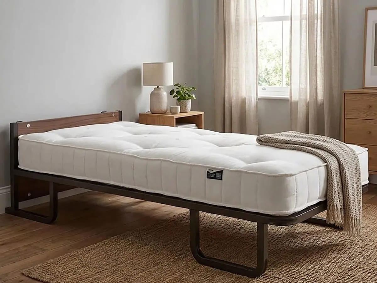 Jay-Be Jay-Be Contract Upright Hotel Single Guest Bed with e-Pocket Mattress