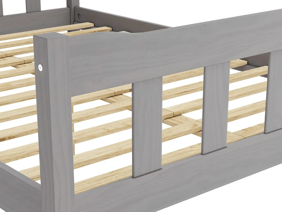 LPD LPD Havana Grey Wooden Bed Frame