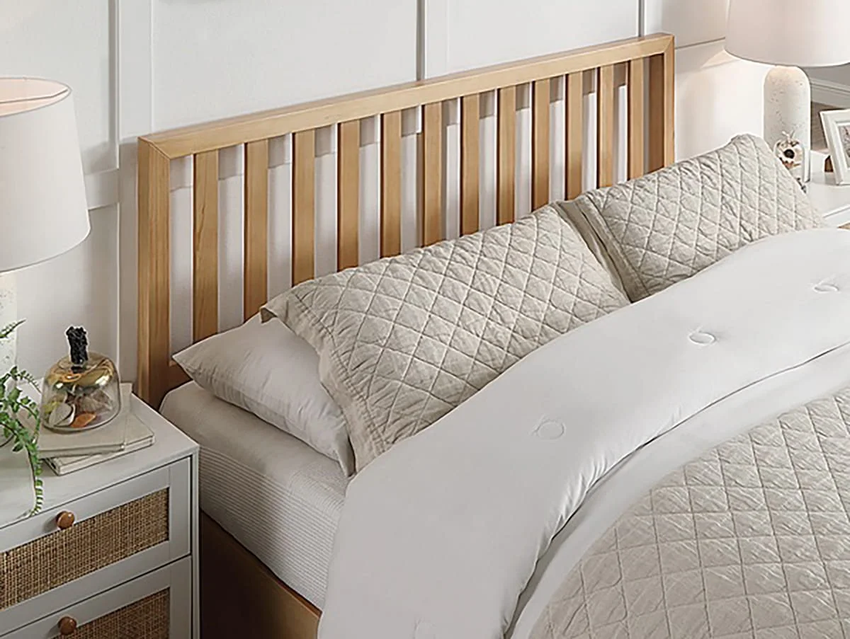 Flintshire Flintshire Alyn Oak Wooden Ottoman Bed Frame