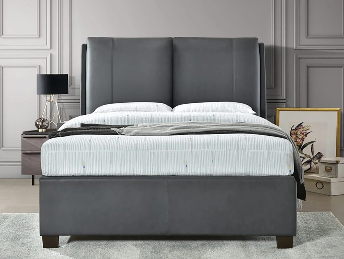 Flintshire Flintshire Ashleigh Grey Fabric Ottoman Bed Frame