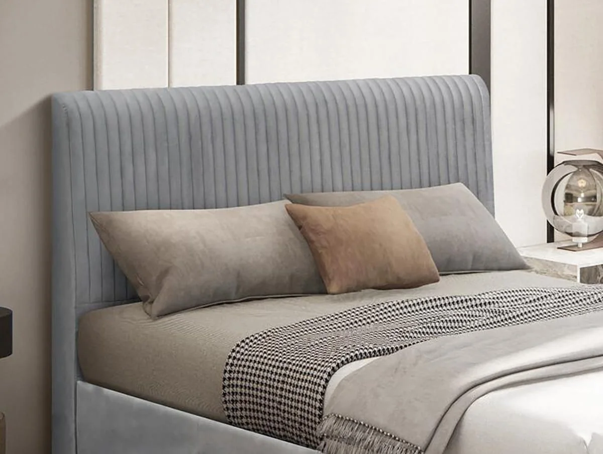Flintshire Flintshire Drury Grey Fabric Bed Frame