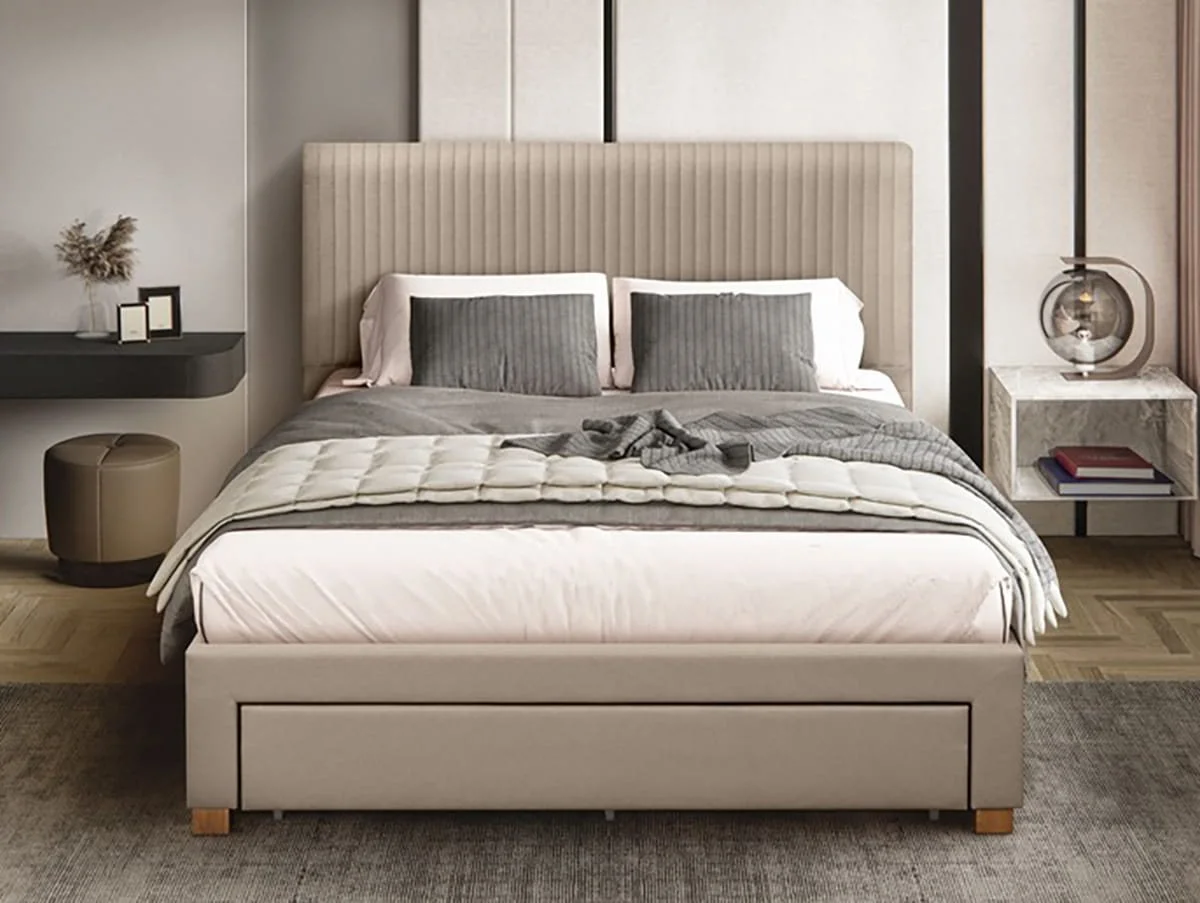 Flintshire Flintshire Drury Linen Fabric Bed Frame