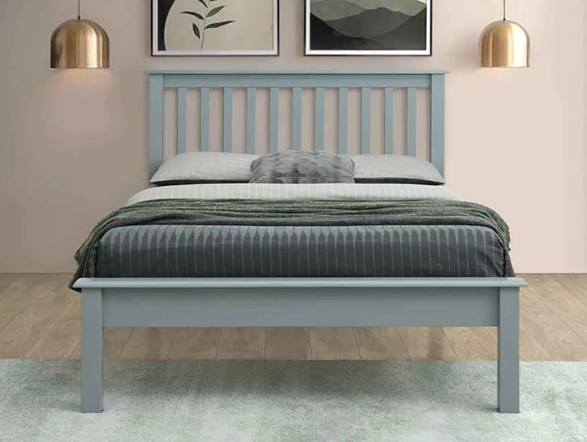Flintshire Flintshire Rossett Grey Wooden Bed Frame