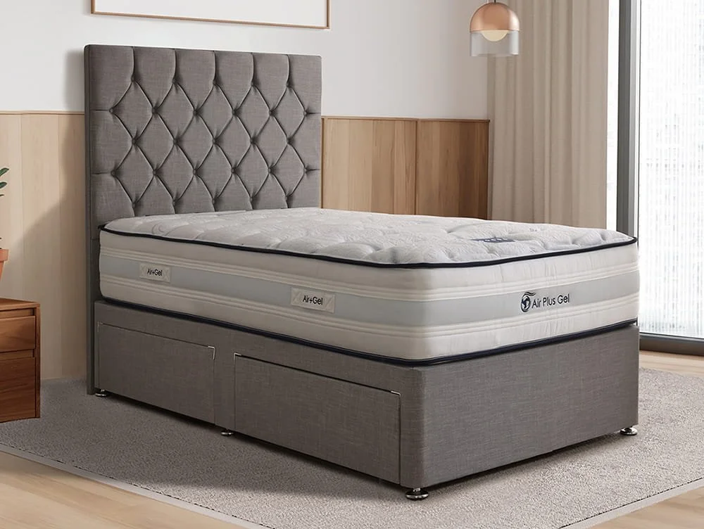 Dura Dura Airflow Air Plus Gel Encapsulated Pocket 1000 Divan Bed
