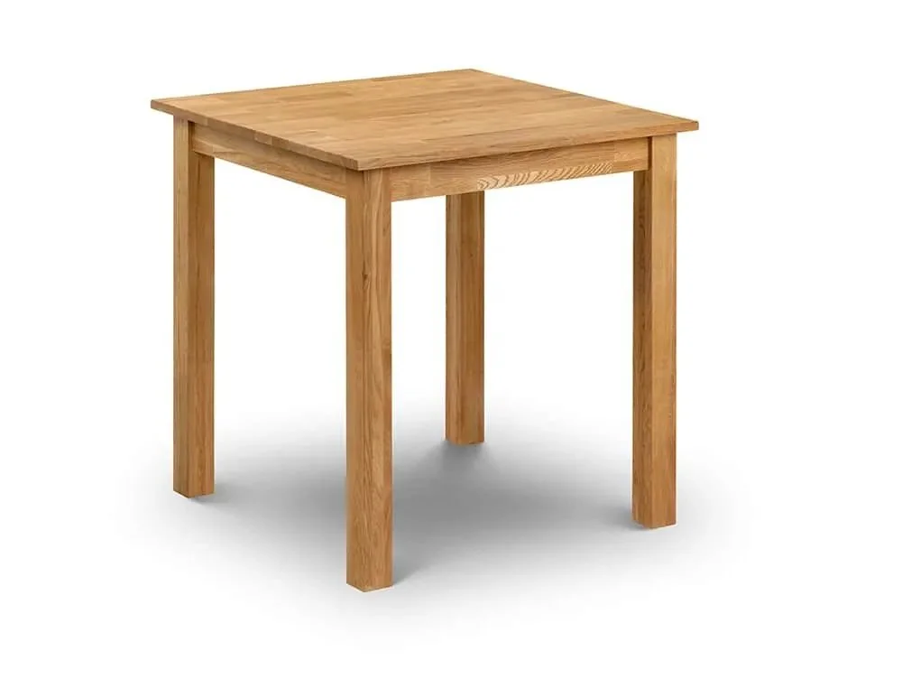 Julian Bowen Clearance - Julian Bowen Coxmoor 75cm Oak Dining Table