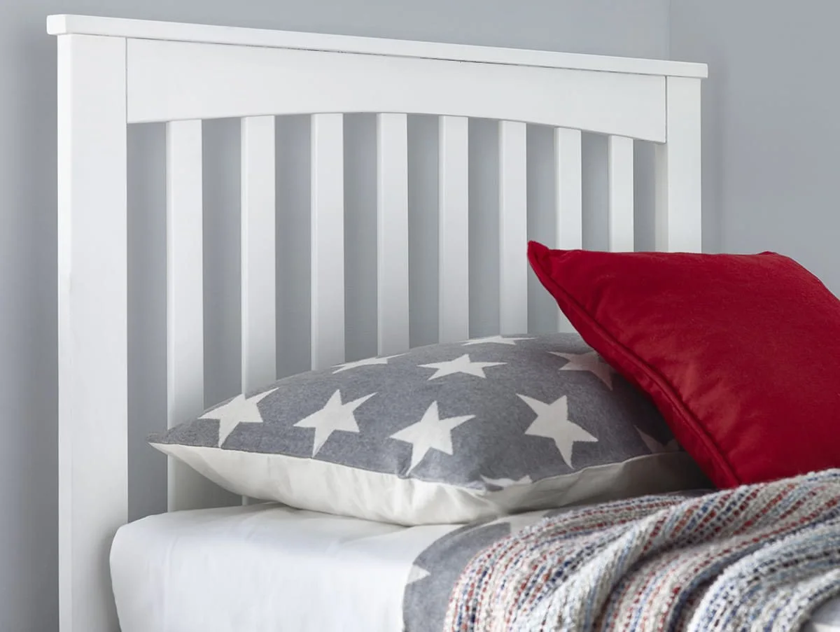 Bedmaster Bedmaster Quest 3 Drawer White Wooden Bed Frame