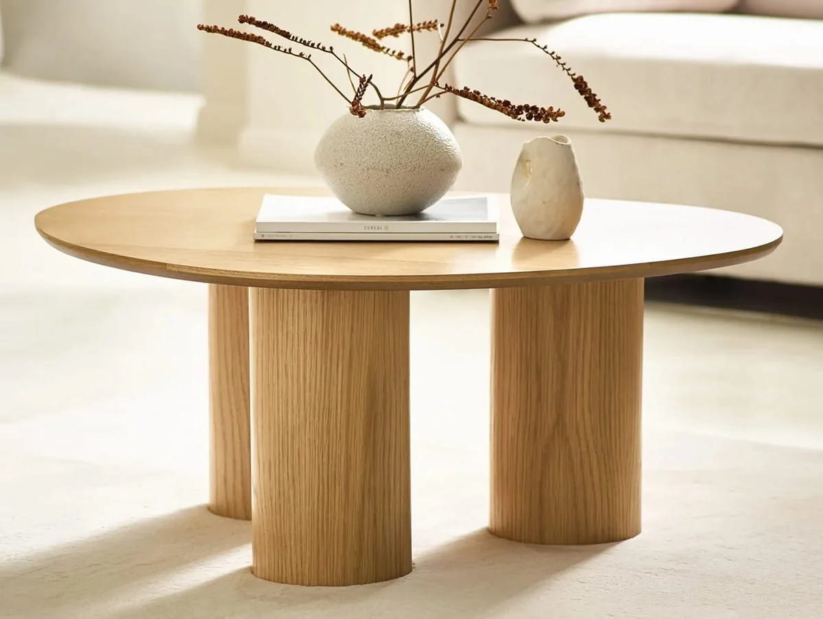 Julian Bowen Julian Bowen Anya Light Oak Coffee Table