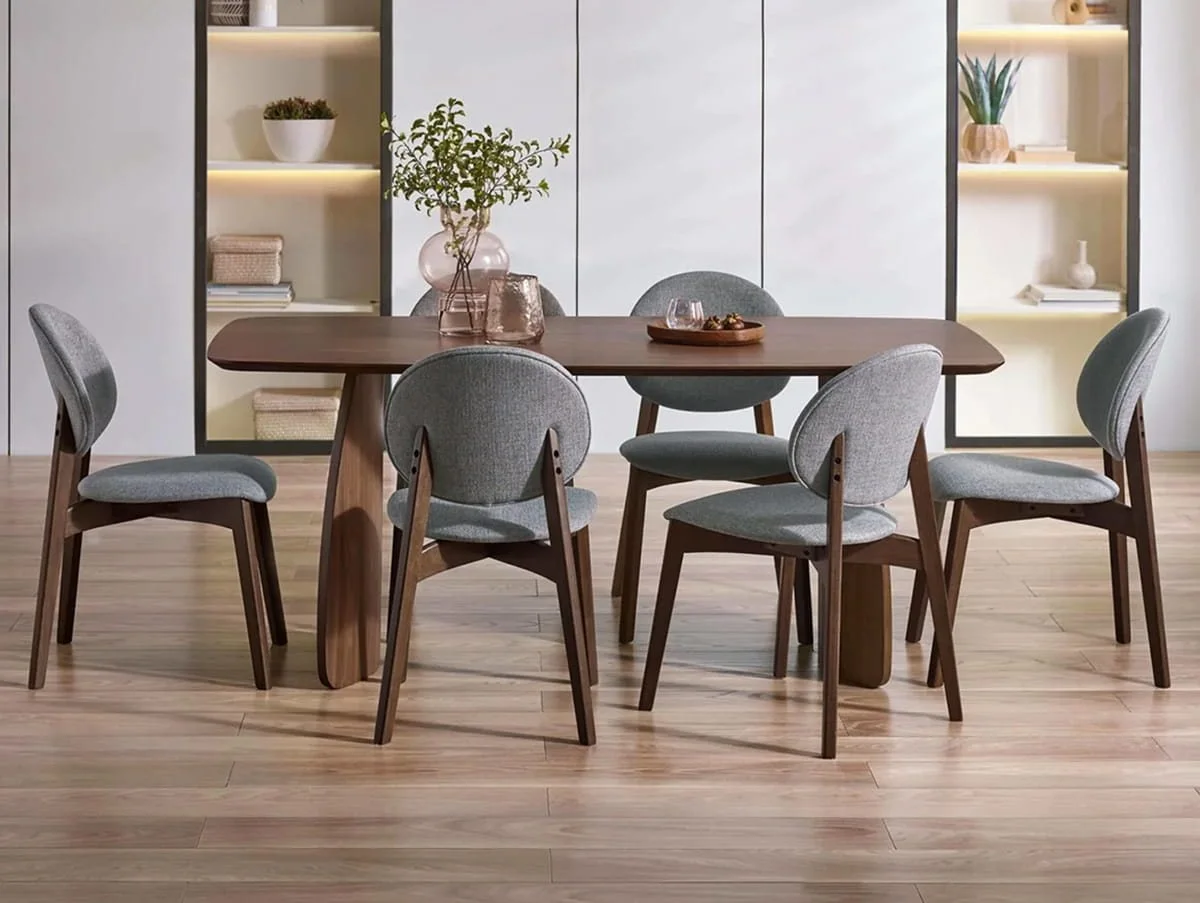 Julian Bowen Julian Bowen Artemis 180cm Walnut Wooden Dining Table