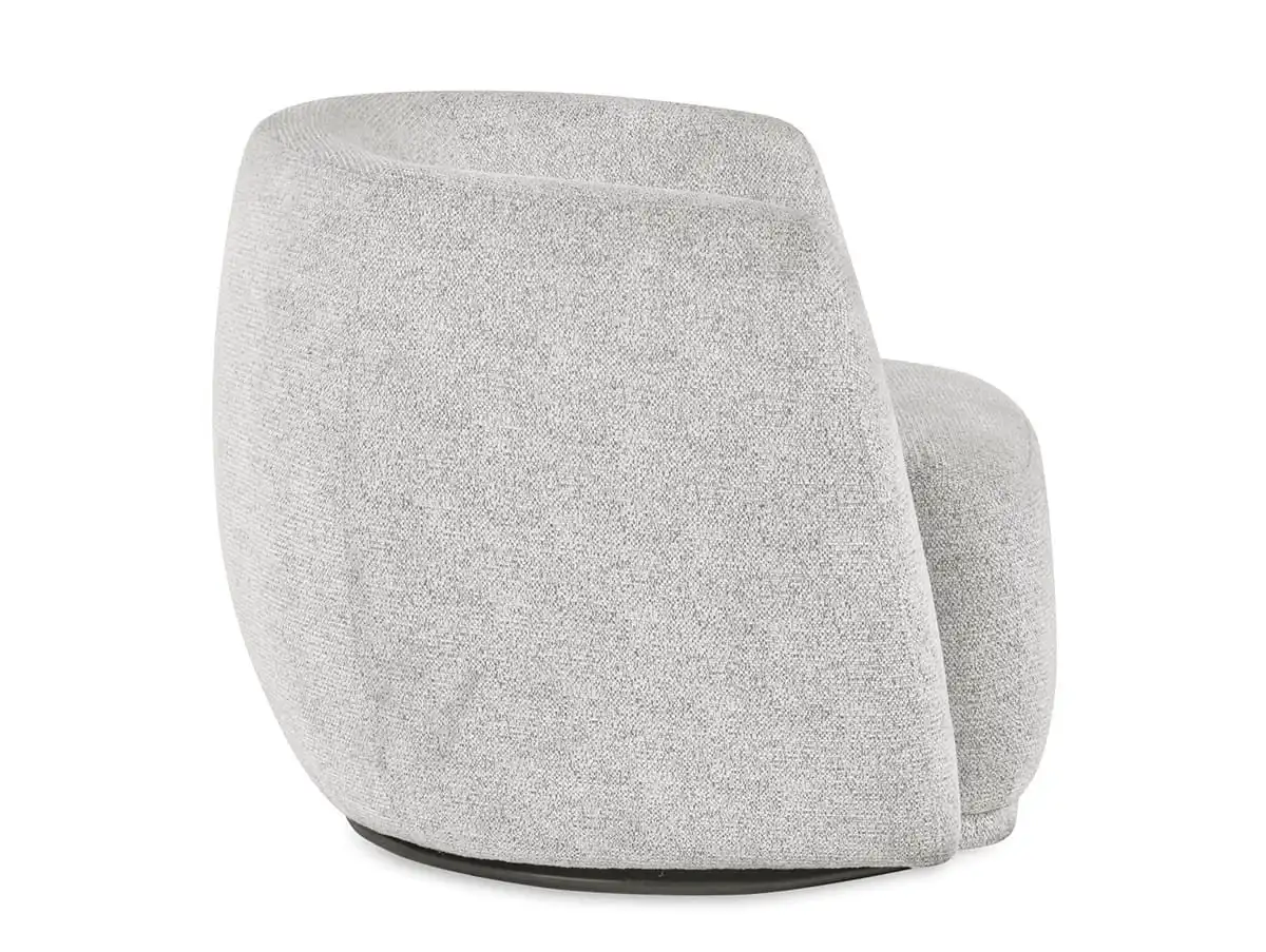 Julian Bowen Julian Bowen Bowline Cream Fabric Swivel Chair