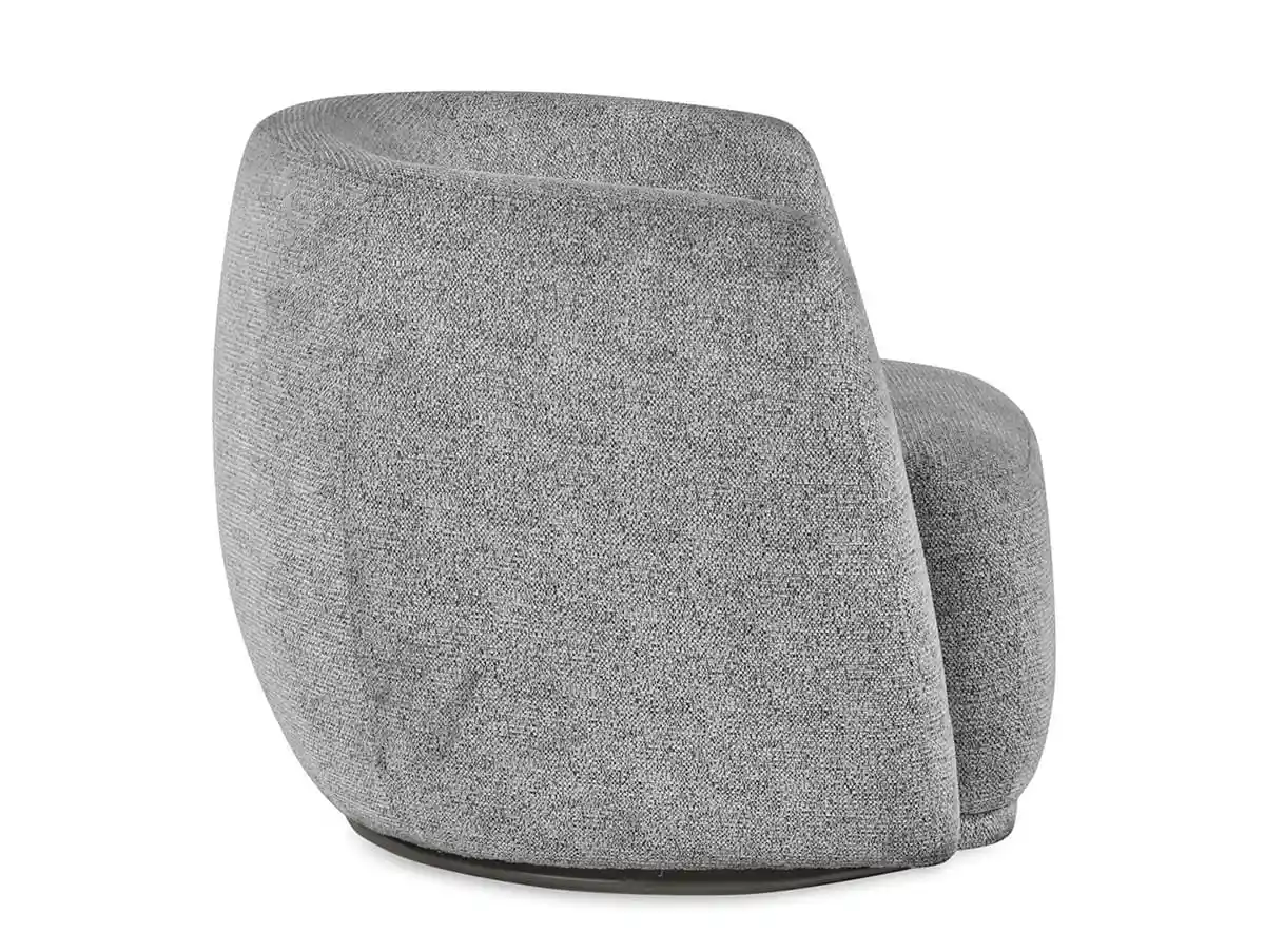 Julian Bowen Julian Bowen Bowline Grey Fabric Swivel Chair