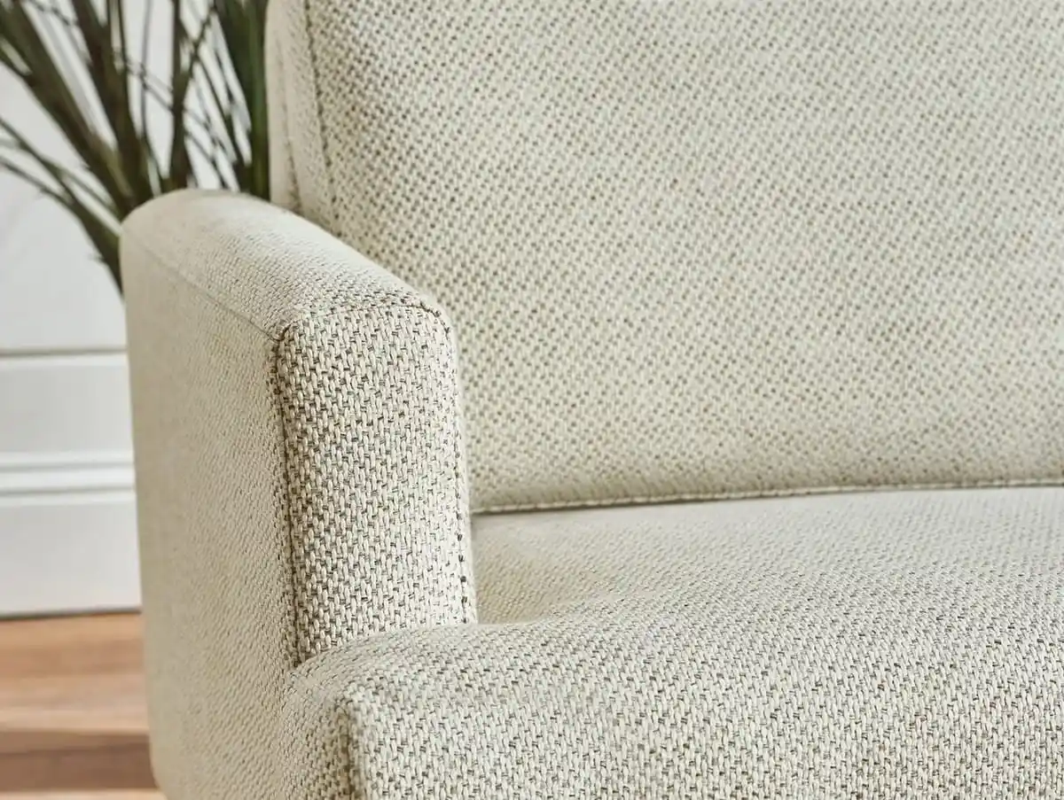 Julian Bowen Julian Bowen Daisy Beige Chenille Fabric 2 Seater Sofa