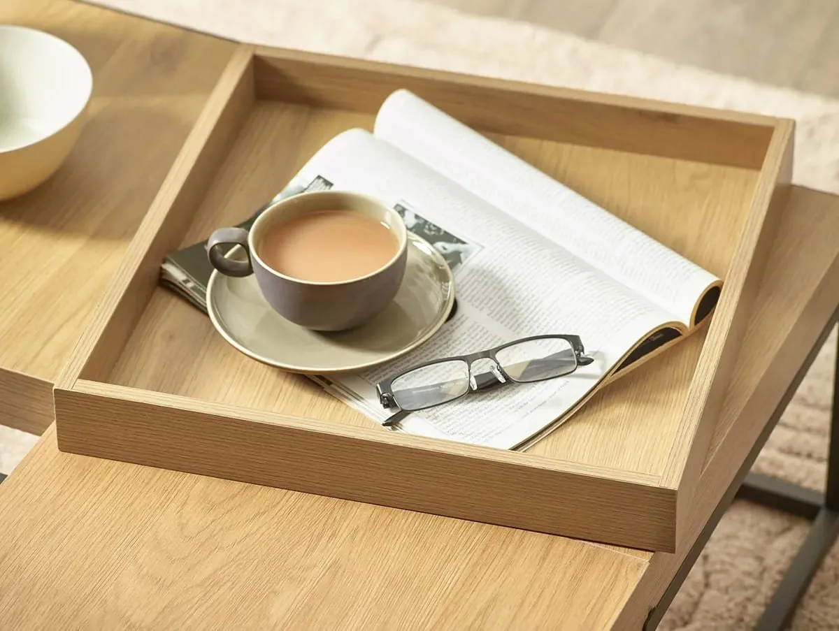 Julian Bowen Julian Bowen Ezra Light Oak Wooden Coffee Table