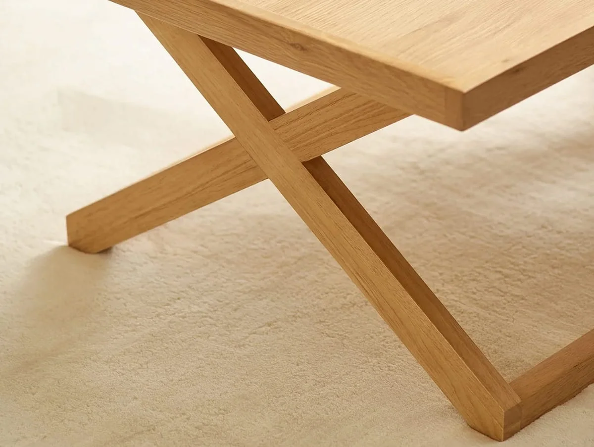 Julian Bowen Julian Bowen Haddon 110cm Light Oak Wooden Coffee Table