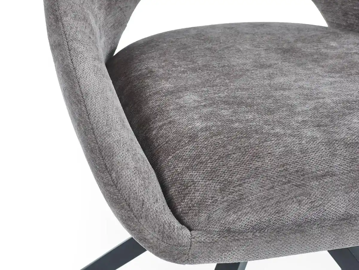 Julian Bowen Julian Bowen Jonah Grey Fabric Set of 2 Dining Chairs
