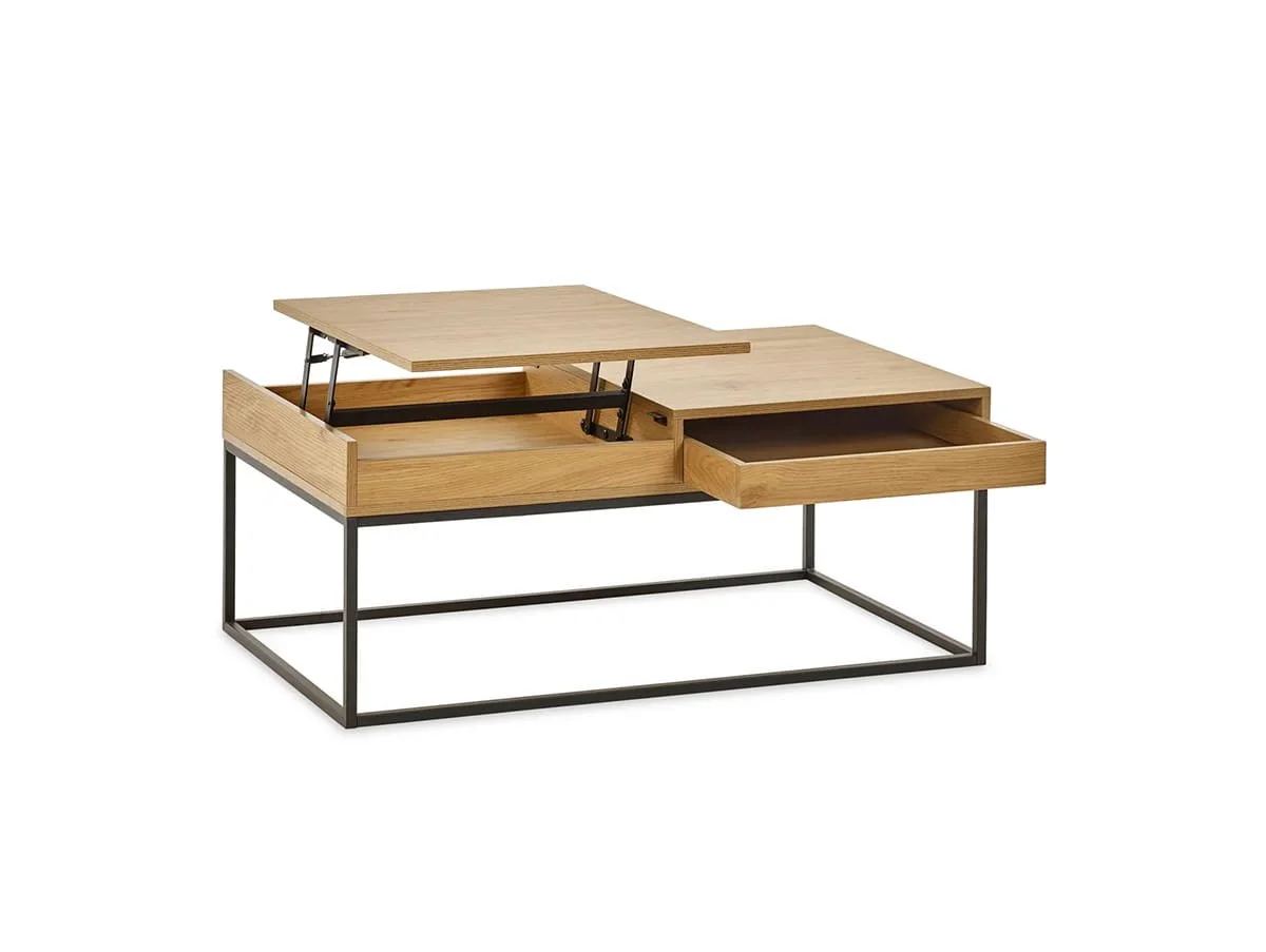 Julian Bowen Julian Bowen Kade 100cm Light Oak Wooden Coffee Table