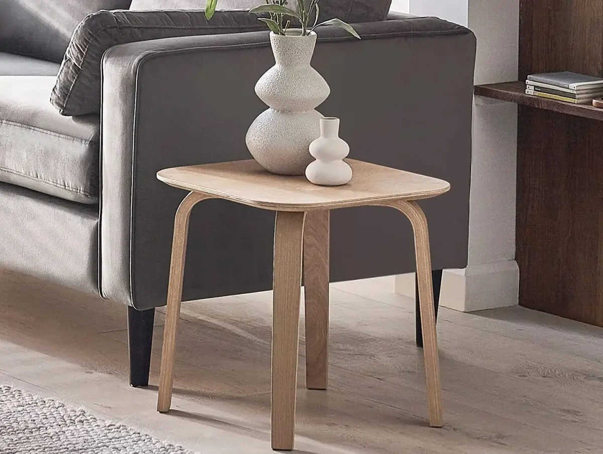 Julian Bowen Julian Bowen Kaito Light Oak Wooden Lamp Table
