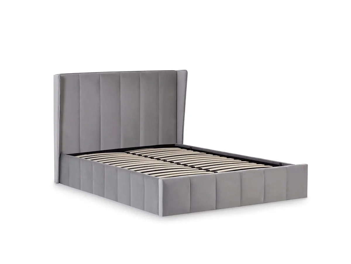 Julian Bowen Julian Bowen Katie Grey Fabric Ottoman Bed Frame
