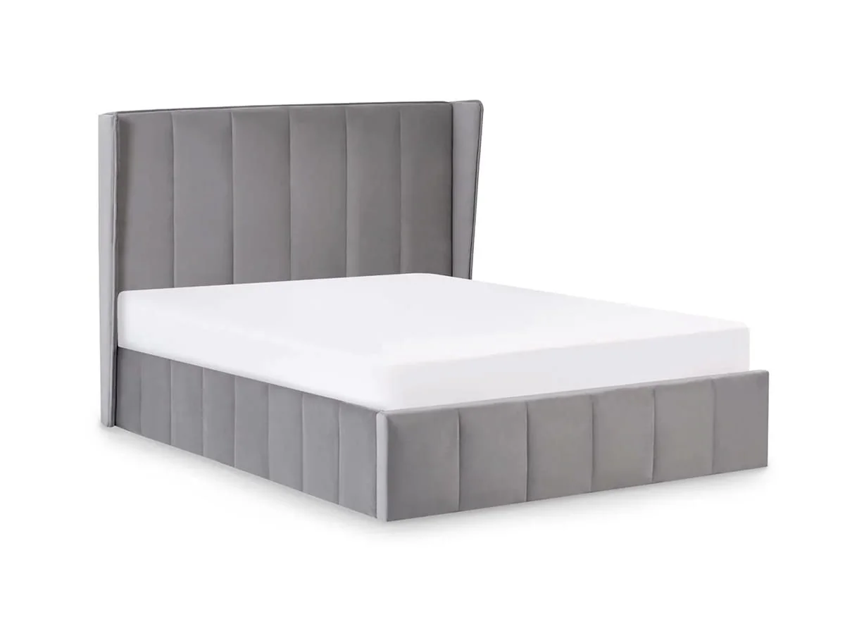 Julian Bowen Julian Bowen Katie Grey Fabric Ottoman Bed Frame