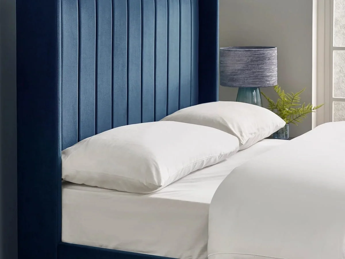 Julian Bowen Julian Bowen Leila Blue Fabric Bed Frame