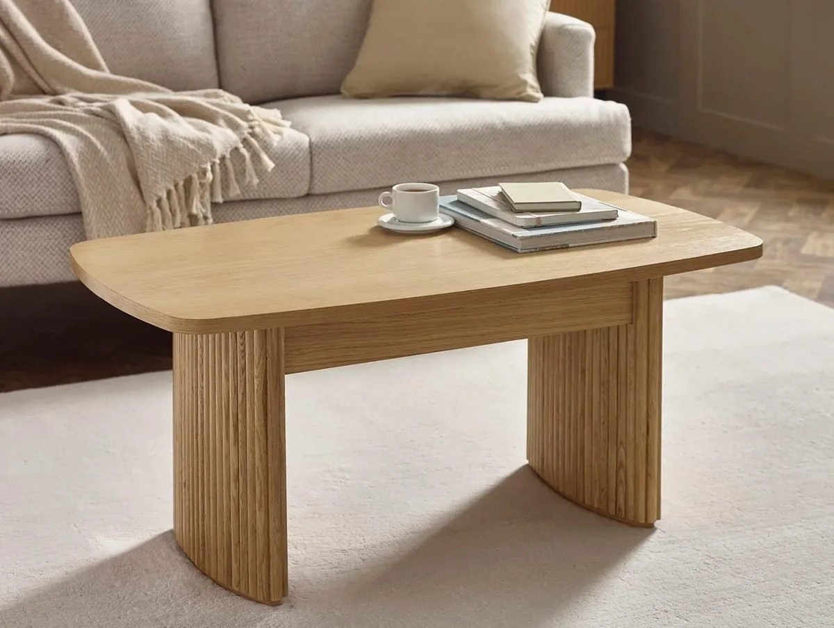 Julian Bowen Julian Bowen Louis Oak Wooden Coffee Table